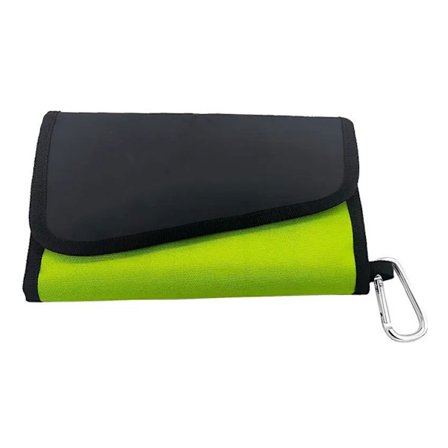 Fiskeväska med karbinhake, förvaring av fiskedrag, innerficka