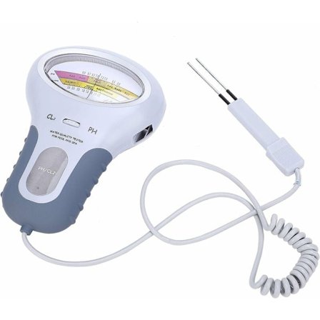Klor- og pH-tester CL2 med sonde, vannkvalitetsanalysator for svømmebasseng, erstatningstilbehør for spatester ph svømmebassengtester cl-test