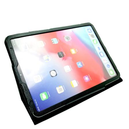 Fodral Extra Elegant Svart Läderfodral Till Ipad Pro 11 (2018) Svart