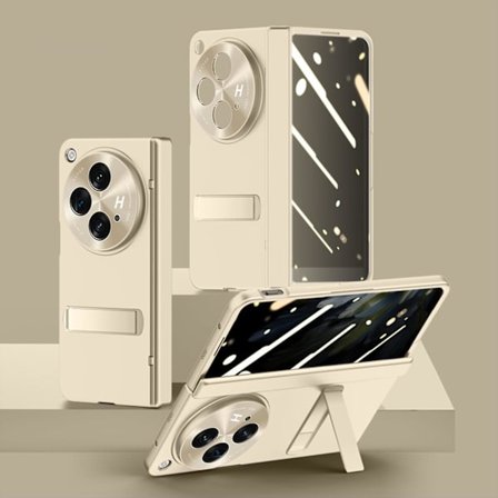 För Oneplus öppet case med gångjärnsskydd, [inbyggt Hd-skärmskydd], Smal hård dator för Oneplus öppet case med stöd