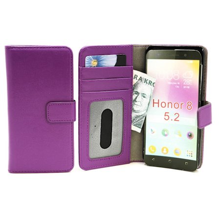 Skimblocker Magnet Wallet Huawei Honor 8