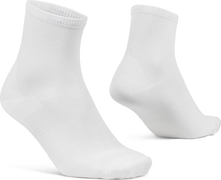 GripGrab Lightweight Airflow Short Socks Unisex workout socks White XS