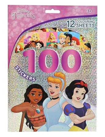 Princess 100 Stickers Toys Creativity Drawing & Crafts Craft Stickers Multi/patterned Sense