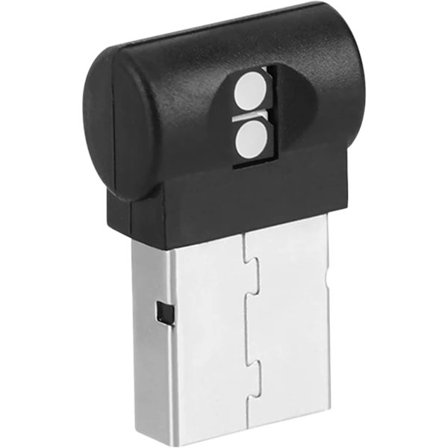 7 Farver Bil LED Atmosfære Lys, Mini USB Bil Interiør Li,ZQKLA