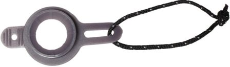 Exped Flat Valve Adapter Charcoal Gray