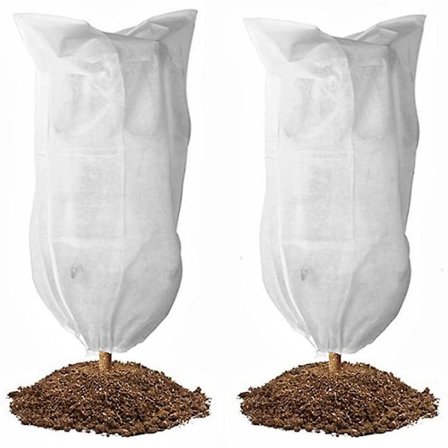 Reforung Plante Vinterdeksel 200×240cm Vinterplantebeskyttelse Vinterdeksel Oliventrær Vinterdeksel Plantebeskyttelsesdeksel Mot Kulde og Frost 2stk
