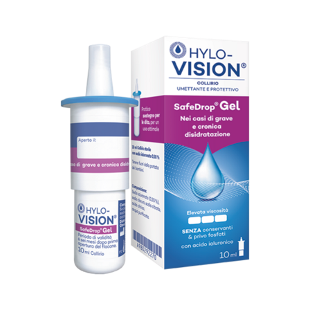 Hylovision Safe Drop Gel Collirio 10ml