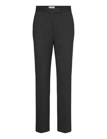 Faye. Bottoms Trousers Straight Leg Black Tiger Of Sweden