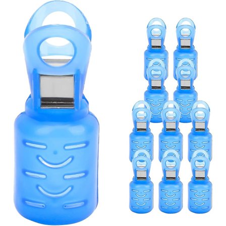 10 kpl Kalmarikoukku Suojaava Kotelo Kalastustyökalut Kalastuskoukun Hattu (iso koko)