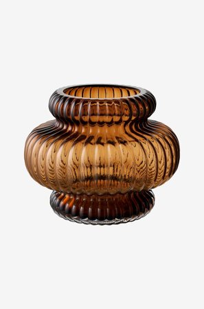 House Nordic - Vase, - Brun - Krukker & vaser - Fra Homeroom