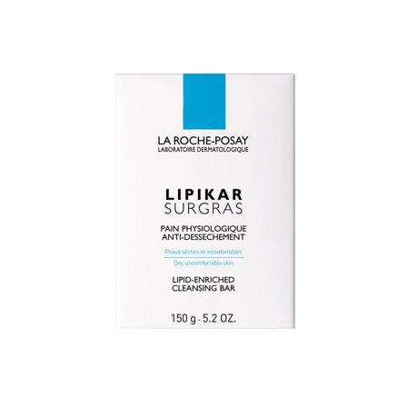 LA ROCHE-POSAY Lipikar Surgras Pane Fisiologico Nutritiva 150g - Sapone detergente viso