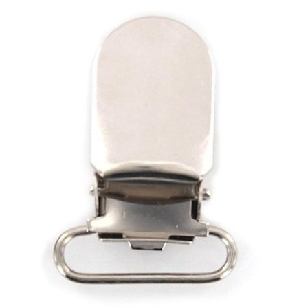 20 kpl Sulukeita, Rannekkeiden Soljet, 20 mm, Hopea