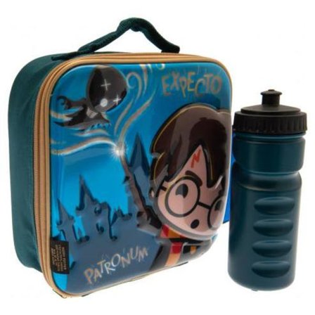 Harry Potter Madkasse og Flaske 3D Kawaii