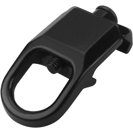 Skena Montering Adapter Anslutningsring för (Svart) Monteringsplatta