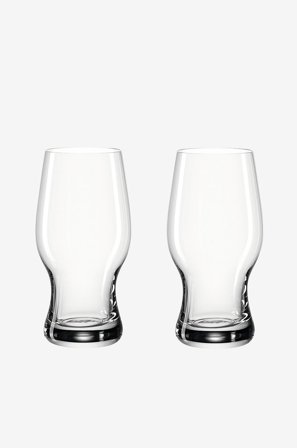 Leonardo - Ølglass 2-pk - Transparent - Ølglass - Fra Homeroom