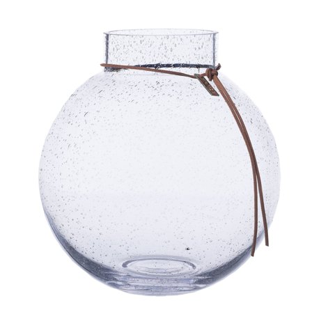 Ernst Bubblig glassvase 22 cm' - 'Klar