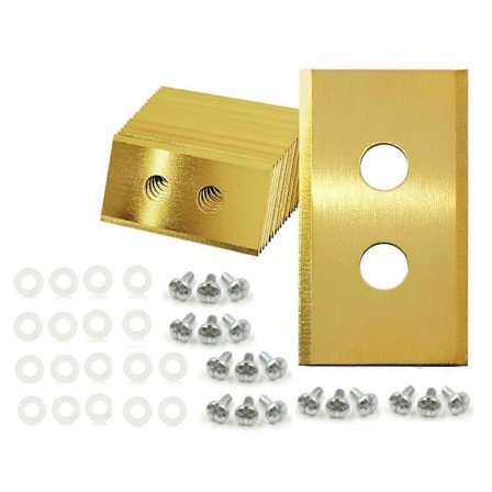 18 kpl Vaihtoterät ruuveilla Mammotion Luba & Yuka kaikkiin sarjoihin Robottiruohonleikkurin terien vaihto