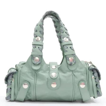 Chloé Pre-owned, Pre-owned Leather handbags Groen, Dames, Maat:ONE Size,leer