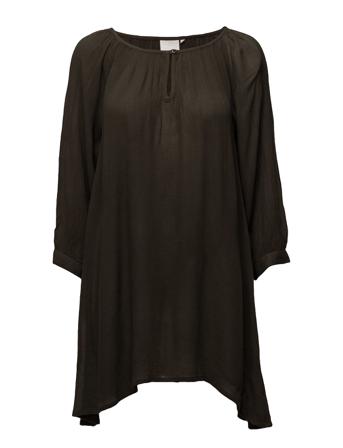 Amber Tunic Tunika Grön Kaffe