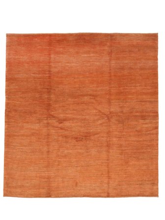 Gabbeh Matta Handknuten 222X234 Kvadratisk Röd/Brun