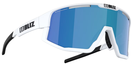 Bliz Fusion Matt White with Photocromic Brown/Blue Multi Lens