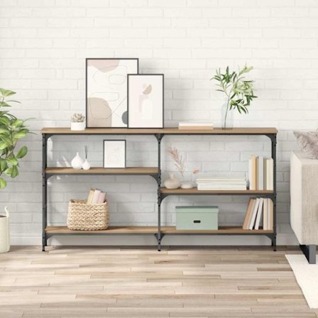 Konsolbord Artisan Ek 150 x 29 x 76,5 cm Konstruerat trä