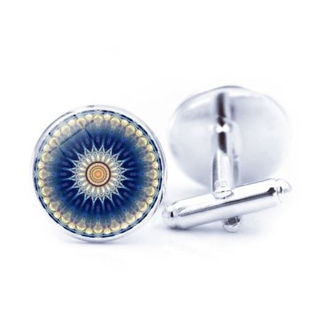 Mandala Manschettknappar Manschettknappar för män 7 7