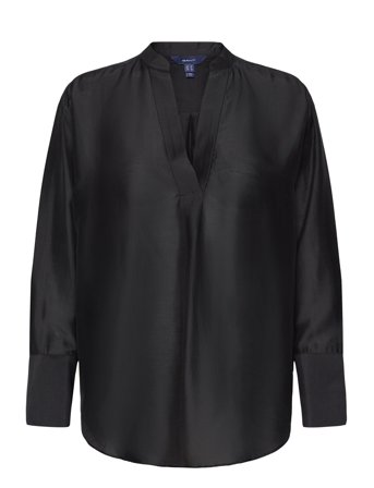 GANT | Relaxed Stand Collar Blouse | 34