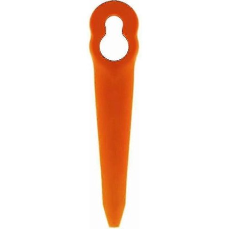 Pakke med 100 kniver Kompatibel med Stihl Polycut 2-2 Polycut 3-2, Fsa 45 Fsa 57 Fse 52 Kantklipper, Plastkniver for Stihl Kordløs Kantklipper