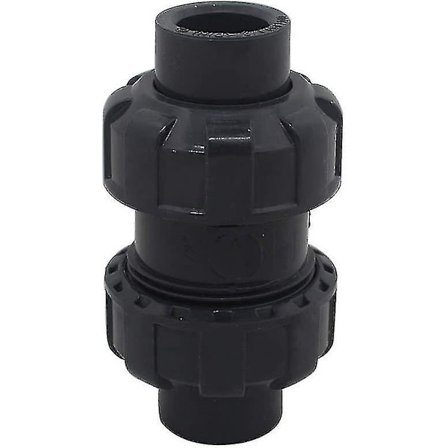 25mm Kulventil Backventil Simbassäng Backventil Anti-Återflöde Pvc-Ventil Backventil (Innerdiameter