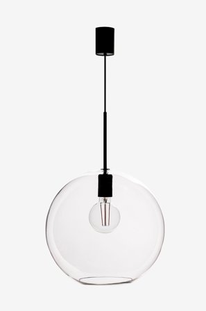 Markslöjd - Pendel PATERA 1L 35cm - Transparent - Loftpendler - Fra Homeroom