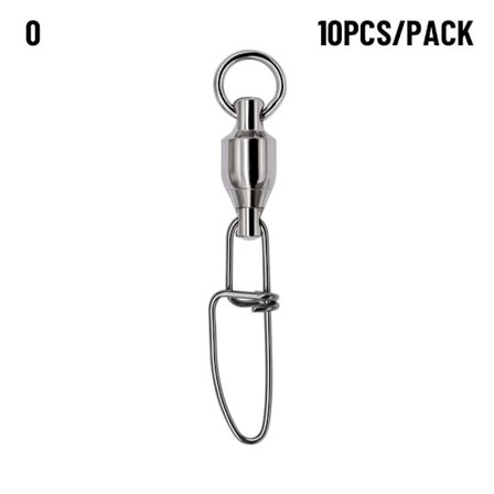 10 stk/pakke Lager svingbare ovale splittringer 0 0