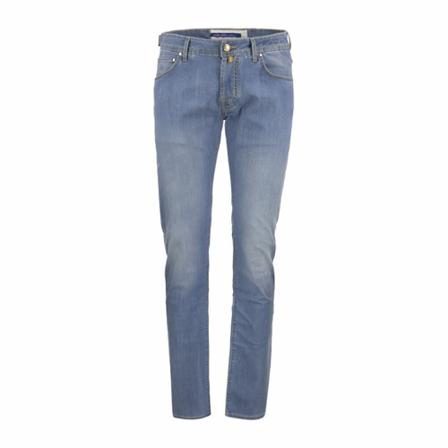 Jacob Cohën Five-pocket jeans , Blauw , Heren , Maat: W38