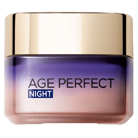 L'Oréal Paris Age Perfect Golden Night Cream, 50 ml Nattcreme Dam Guld ONESIZE
