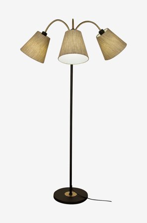 Aneta Lighting - Golvlampa Ljusdal - Svart - Golvlampor - Från Homeroom