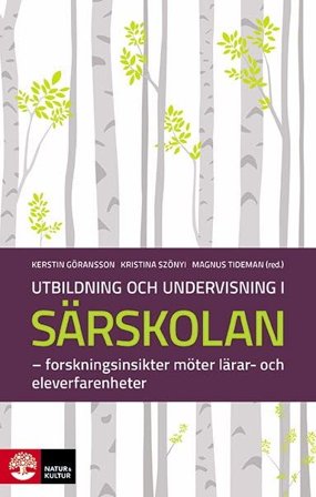 Utbildning och undervisning i särskolan
