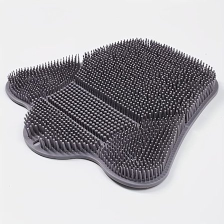 Ekstra Stort & Tykt Rygbørstehåndtag til Brusebadet - Let Tilgængeligt, Dybderensende Massageværktøj med Sugekop_OF