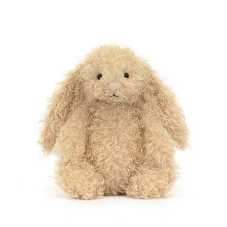 31 cm krøllete brun kanin plysjleketøy gave til jenter