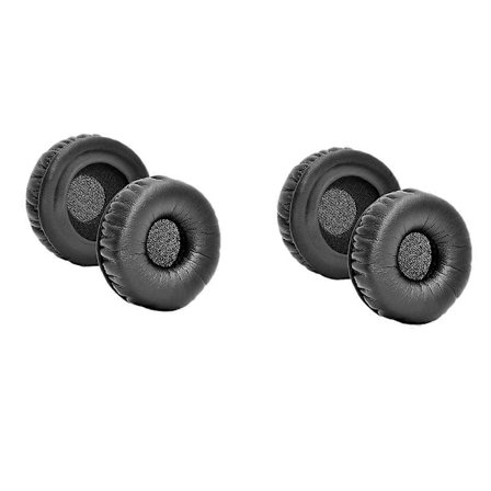 4 stk. Erstatningsøreputer for 50 mm hodetelefoner Kompatibel med PRO 920 930 935 9450 9460 9465 9470 Hodetelefoner
