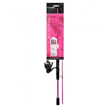 Fladen Fight Junior 165cm 5-20g W. Box & Lures - Pink