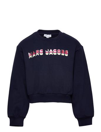 Sweatshirt Sweat-shirt Tröja Navy Little Marc Jacobs