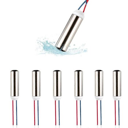 6 KPL DC Ydintön Tärinämoottori 7X25Mm Vedenpitävä Tärinämoottori