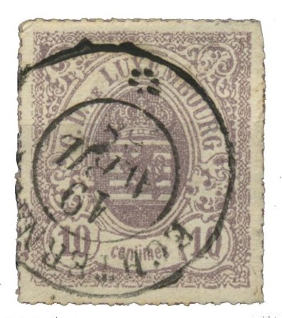 Luxembourg - MICHEL 17a - Stemplet