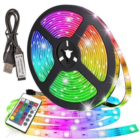 3 metrin LED-nauha RGB:llä / Valonauha / LED-nauha - USB monivärinen