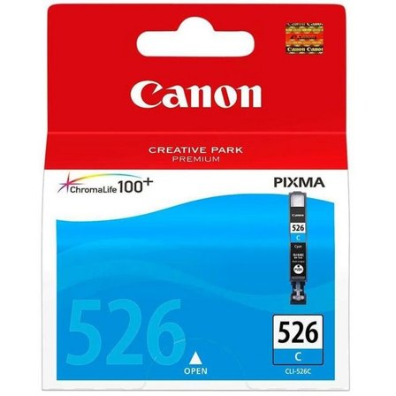 Canon Bläckpatron, PIXMA CLI-526 C, 4541B001, ChromaLife100+, cyan, singelförpackning - Lyreco - Toner och bläck - Bläckpatroner - Bläckpatroner Canon