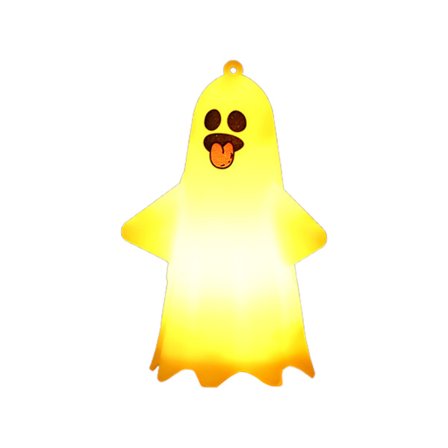 Halloween LED blinkande ljus Hängande spöke Dress Up Glödande lampa Elektronisk ljus Skräck rekvisita Hem Party Bar dekoration