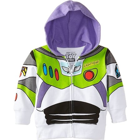 Disney Boys' Toddler Buzz Lightyear Toy Story Hoodie