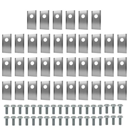 Enge Udskiftningsplæneklipper til Worx Landroid robotiske haveredskaber 36 stk