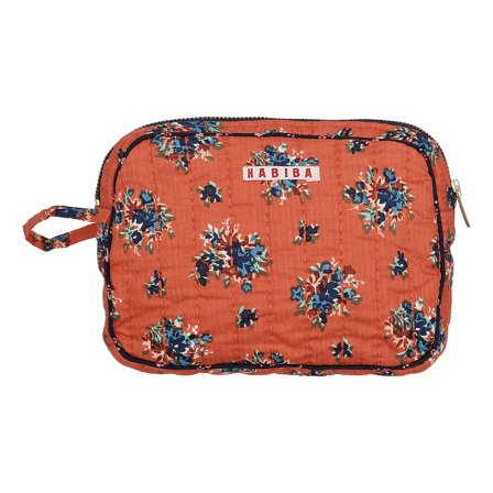 HABIBA Blooming Makeup Clutch Chutney, Tøj & Bolig, Makeup- & Toilettasker, Toilettasker