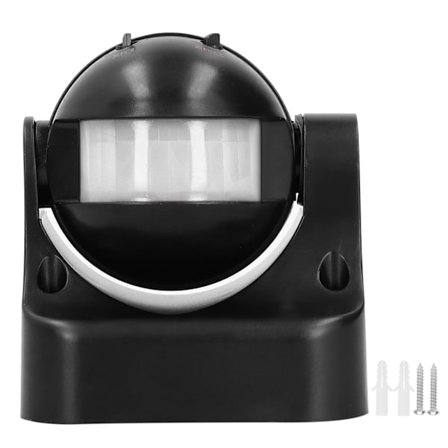 110V 240V Bredvinkel PIR Infrarød Bevegelsessensor Detektor Lysbryter